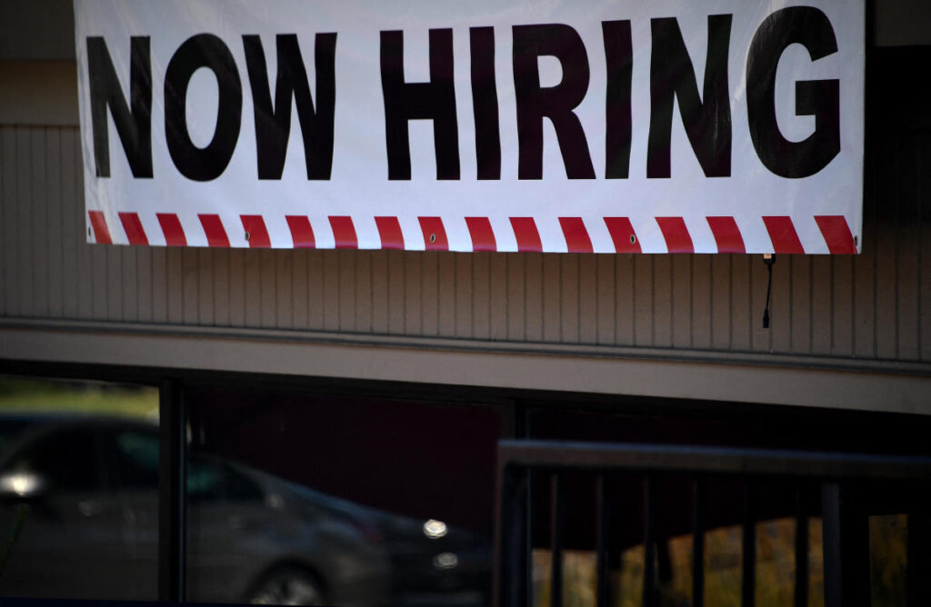 Jobless claims data shows 'warning sign' for US labor market